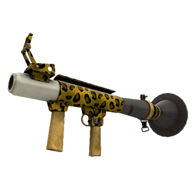 Strange Leopard Printed Rocket Launcher (Minimal Wear)