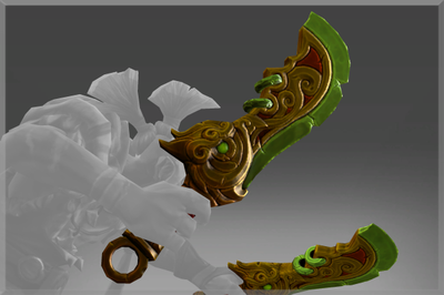 Inscribed Twin Blades of the Imperious Command