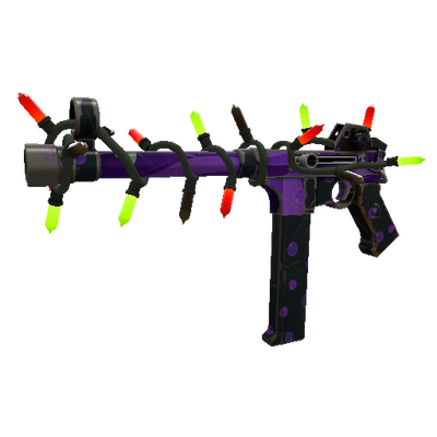 Strange Festivized Specialized Killstreak Potent Poison SMG (Field-Tested)