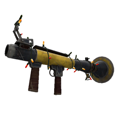 Festivized Killstreak Iron Wood Mk.II Rocket Launcher (Well-Worn)