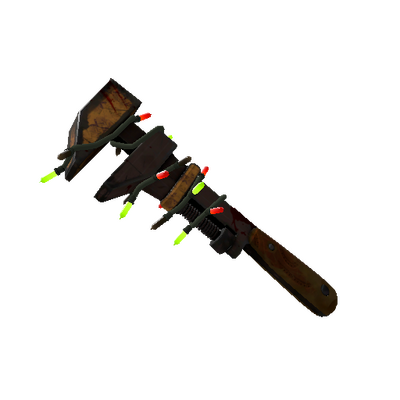 Festivized Dressed to Kill Wrench (Battle Scarred)