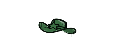 Sealed Graffiti | Sheriff (Jungle Green)
