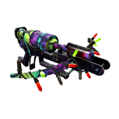 Festivized Specialized Killstreak Spectrum Splattered Crusader's Crossbow (Well-Worn)