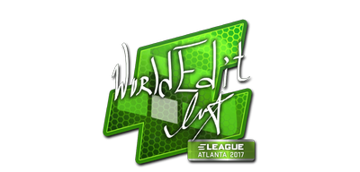 Наклейка | WorldEdit | Атланта 2017