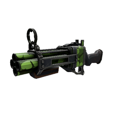 Strange Specialized Killstreak Clover Camo'd Iron Bomber (Field-Tested)
