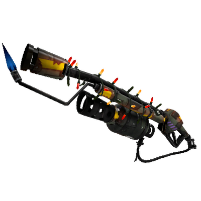 Strange Festivized Metalized Soul Flame Thrower (Minimal Wear)