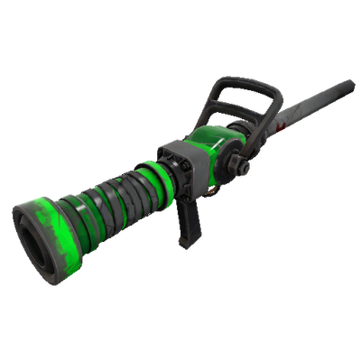 Strange Health and Hell (Green) Medi Gun (Well-Worn)