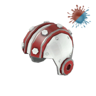 Unusual Cyborg Stunt Helmet