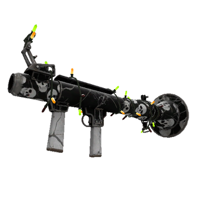 Festivized Skull Cracked Rocket Launcher (Well-Worn)