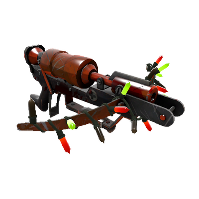 Festivized Killstreak Health and Hell Crusader's Crossbow (Battle Scarred)