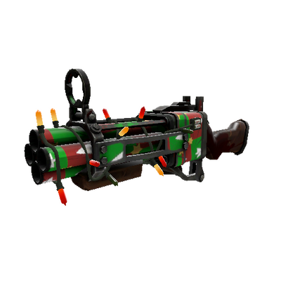 Strange Festivized Specialized Killstreak Gifting Mann's Wrapping Paper Iron Bomber (Well-Worn)