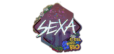 Sticker | nexa (Glitter) | Rio 2022