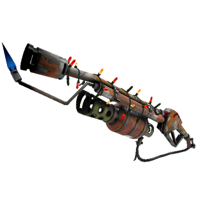 Festivized Earth, Sky and Fire Flame Thrower (Well-Worn)