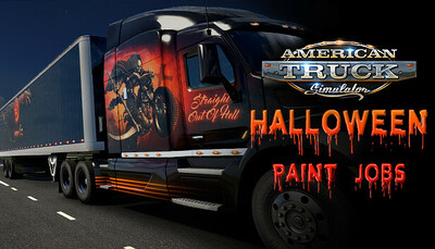 American Truck Simulator - Halloween Paint Jobs Pack