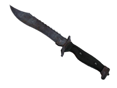 ★ Bowie Knife | Rust Coat (Well-Worn)