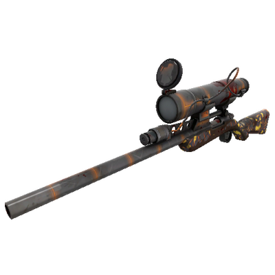 Strange Kiln and Conquer Sniper Rifle (Battle Scarred)