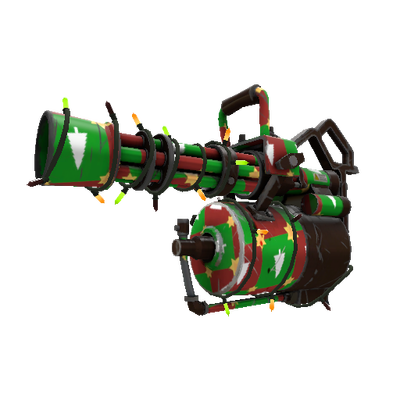 Festivized Gifting Mann's Wrapping Paper Minigun (Field-Tested)