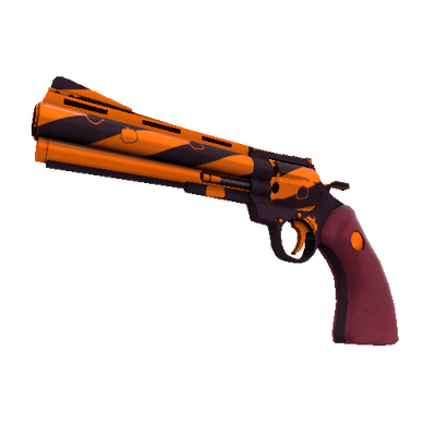 Pumpkin Plastered Revolver (Factory New)