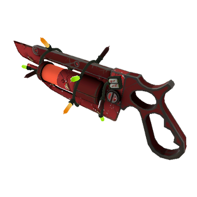 Strange Festivized Killstreak Smissmas Spycrabs Ubersaw (Field-Tested)