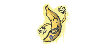 Sealed Graffiti | Banana