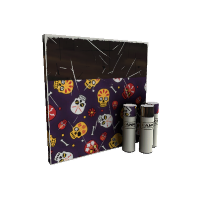 Calavera Canvas Боевая краска (Немного поношенное) странного типа