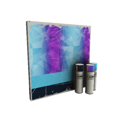 Strange Frozen Aurora War Paint (Field-Tested)