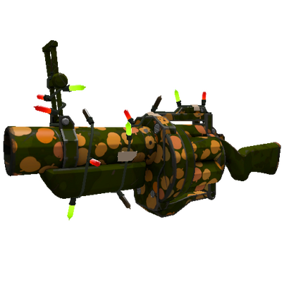 Strange Festivized Gourdy Green Grenade Launcher (Minimal Wear)
