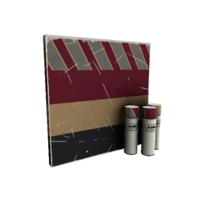 Strange Saccharine Striped War Paint (Minimal Wear)