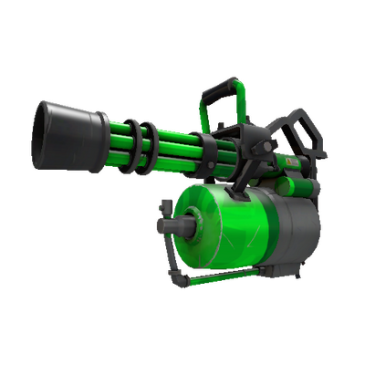 Killstreak Health and Hell (Green) Minigun (Minimal Wear)