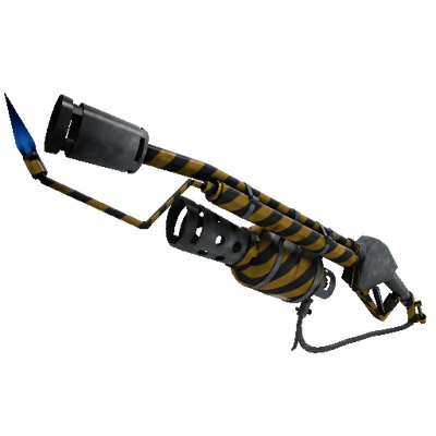 Strange Hazard Warning Flame Thrower (Factory New)
