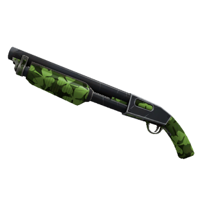 Clover Camo'd Shotgun (Minimal Wear)