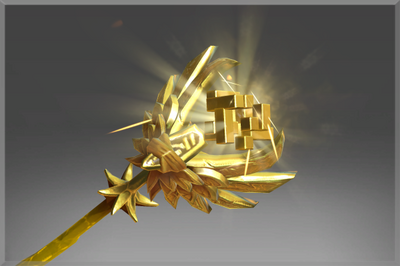 Inscribed Golden Staff of Perplex