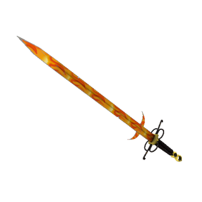 Professional Killstreak Fire Glazed Claidheamh Mòr (Minimal Wear)