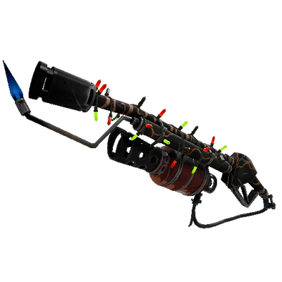 Strange Festivized Sunriser Flame Thrower (Field-Tested)