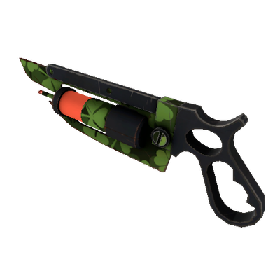 Unusual Professional Killstreak Clover Camo'd Ubersaw (Minimal Wear)