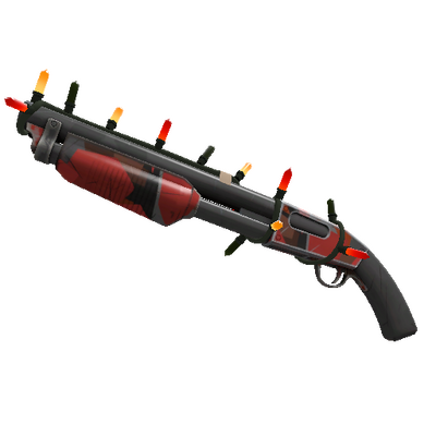 Festivized Killstreak Geometrical Teams Shotgun (Minimal Wear)