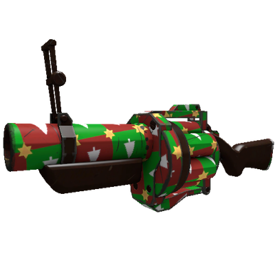 Strange Gifting Mann's Wrapping Paper Grenade Launcher (Minimal Wear)