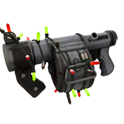 Festivized Steel Brushed Stickybomb Launcher (Well-Worn)