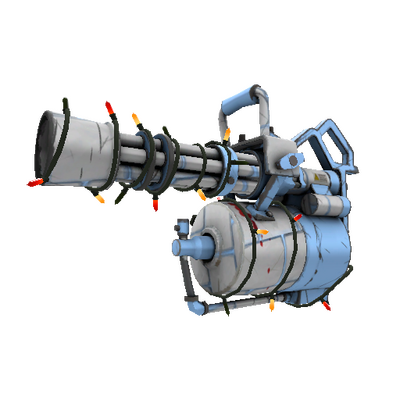 Strange Festivized Specialized Killstreak Igloo Minigun (Field-Tested)