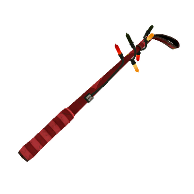 Strange Festivized Professional Killstreak Gift Wrapped Disciplinary Action (Well-Worn)