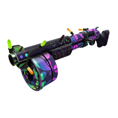 Festivized Specialized Killstreak Spectrum Splattered Panic Attack (Minimal Wear)