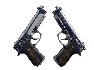 Dual Berettas | Moon in Libra (Battle-Scarred)