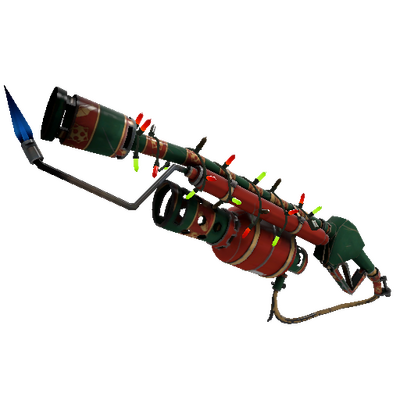 Festivized Sleighin' Style Flame Thrower (Minimal Wear)