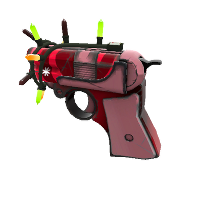 Strange Festivized Killstreak Snowflake Swirled Shortstop (Field-Tested)