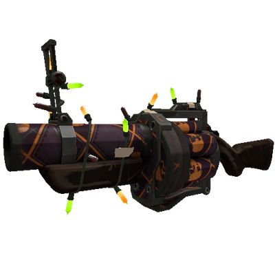 Festivized Skull Study Grenade Launcher (Well-Worn)