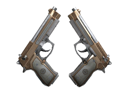 StatTrak™ Dual Berettas | Cartel (Minimal Wear)