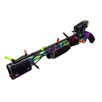 Festivized Specialized Killstreak Spectrum Splattered Rescue Ranger (Well-Worn)