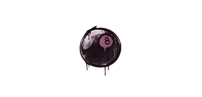 Sealed Graffiti | 8-Ball (Princess Pink)