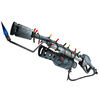 Festivized Glacial Glazed Flame Thrower (Minimal Wear)