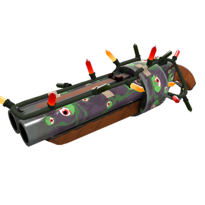 Unusual Festivized Specialized Killstreak Eyestalker Scattergun (Well-Worn)